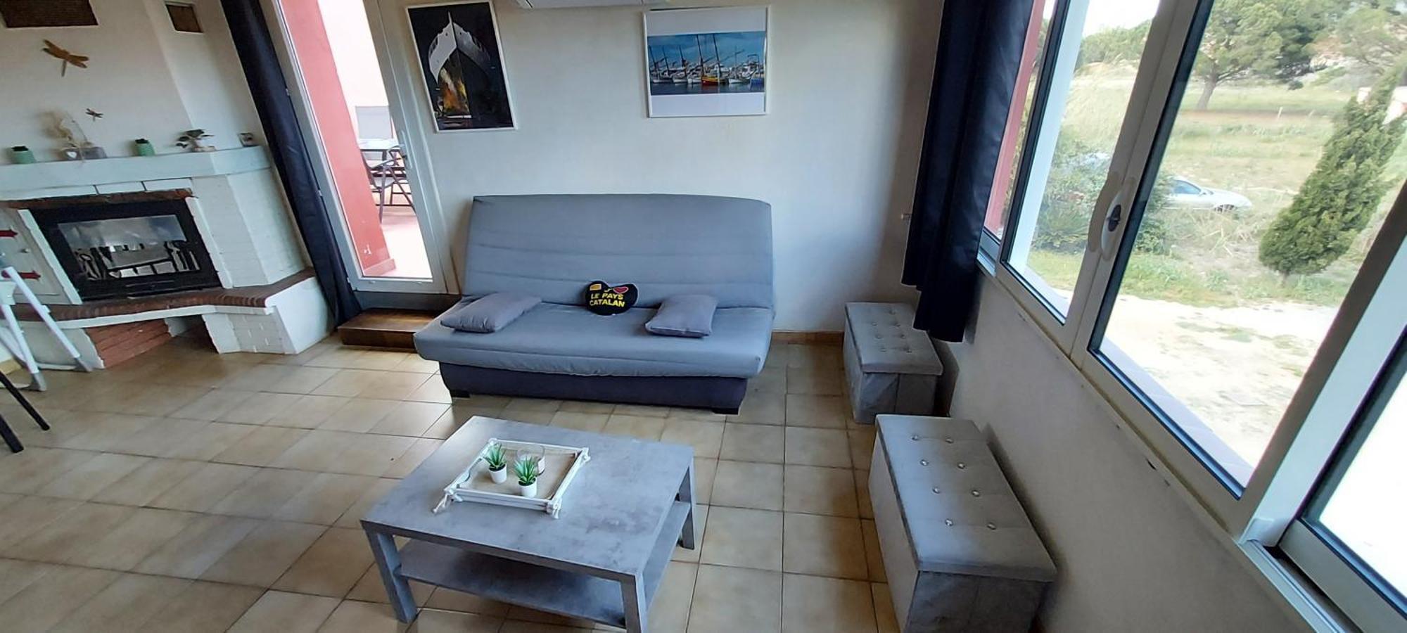 Le Barcares Logement Climatise Pour 6 Personnes, Draps Et Serviettes Non Fournis Air-Conditioned Accommodation For 6 People, Sheets And Towels Not Provided Alojamiento Con Aire Acondicionado Para 6 Personas, Sabanas Y Toallas No Incluidas 외부 사진